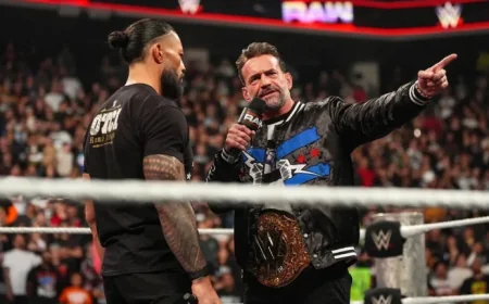 Reigns Defeats Punk to Claim WWE World Heavyweight Title at WrestleMania 42