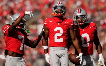 Giants Celebrate After 2026 NFL Mock Draft Trade Alters Top 10