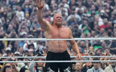 Brock Lesnar Announces Retirement After WrestleMania 42 Defeat