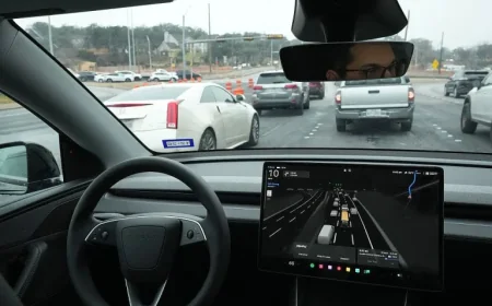 Tesla Robotaxi Launches in Two Cities with Limited Driverless Cars