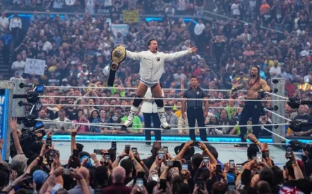 CM Punk Confronts Fan Following WWE WrestleMania 42 Event