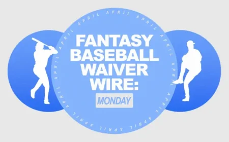 Baseball Waiver Wire Chaos: 4 Names Getting a Real Chance