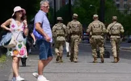 National Guard Washington Deployment: A city’s routine shadowed by armed patrols