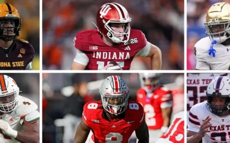 27 Reporters Reveal First-Round Picks in 2026 NFL Mock Draft
