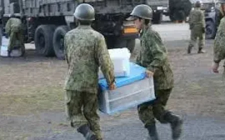 Japan Earthquake Tsunami Warning Downgraded After 7.7 Magnitude Quake Off Northeast Coast