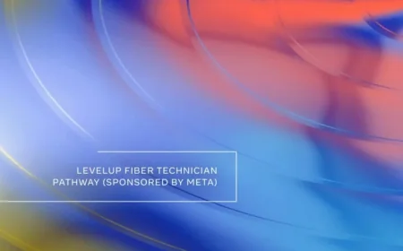 Meta and CBRE Boost U.S. Employment with Fiber Technician Training Program