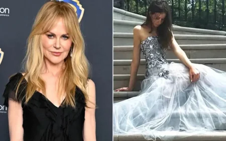 Nicole Kidman’s Daughter, 17, Shines in Silver at High School Prom