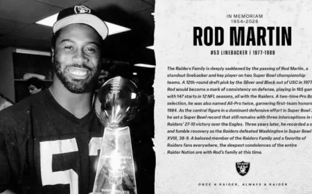 Rod Martin: 3 numbers that explain why the Raiders are mourning a legend
