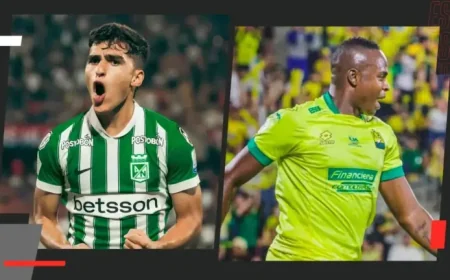 Atlético Nacional – Bucaramanga: kickoff, absences, and what is at stake on Monday