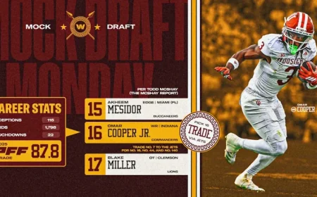 Washington Trades Back: Mock Draft Analysis