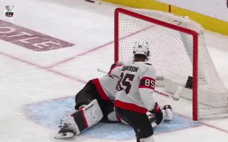 Ullmark’s great save hides a bigger playoff question for Ottawa