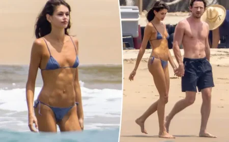 Kaia Gerber Wows in Mexico Getaway as Romance Milestone Comes Into Focus