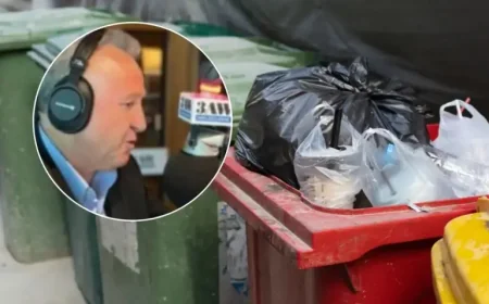 Teacher strikes once again as Melbourne garbage crisis worsens