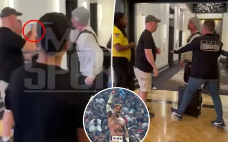 CM Punk Confronts WrestleMania Fan Filming His Wife