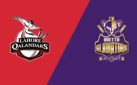 Lahore Qalandars Vs Quetta Gladiators: Live PSL Action Puts Aussie Stars in Focus