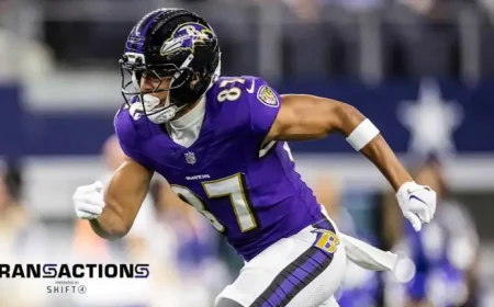 Ravens Re-sign Wide Receiver Xavier Guillory Ahead of Draft