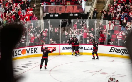 Martinook Leads Hurricanes to Thrilling Game 2 Victory