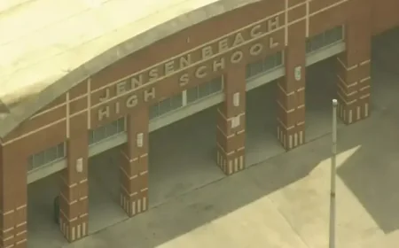 Martin County Sheriff’s Office responds to call at Jensen Beach High School in controlled situation