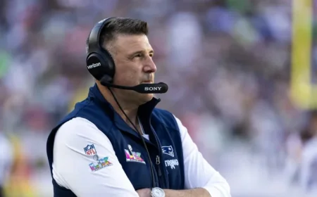 Mike Vrabel Discusses Challenging Talks with Loved Ones