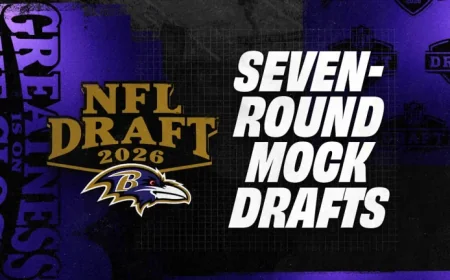 Ravens’ Seven-Round Mock Drafts: Duel Unveils Picks