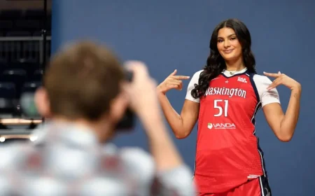 Lauren Betts Joins Mystics Two Weeks After UCLA Championship