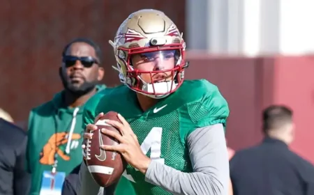 Ashton Daniels Named Starting Quarterback for Florida State: 3 Numbers That Define the Gamble