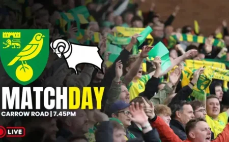 Urgent Norwich City Vs Derby County Preview as Clement Hints at Injury Issues