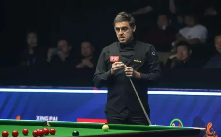 Ronnie O’sullivan builds big lead against He Guoqiang at World Championship after Crucible mistakes were punished