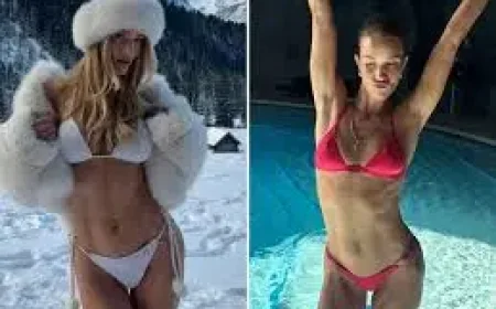 Rosie Huntington-whiteley Birthday Photos Turn 39 Into a Celebrity Snapshot Event