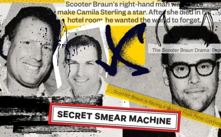 Scooter Braun Entangled in Hollywood Smear Scandal