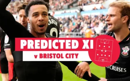 Southampton Vs Bristol City: Saints Predicted Lineup As Run-In Tightens