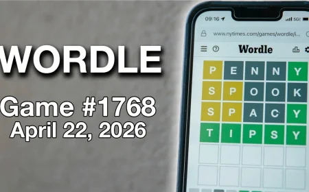 Wordle Today Answer #1768 (April 22, 2026): The Solution Is SNORE