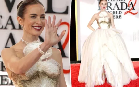 Emily Blunt Channels ’90s Icon in ‘Devil Wears Prada 2’ Premiere Hair
