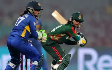 Bangladesh Women Vs Sri Lanka Women: Sharmin, Moni Lead Historic ODI Win