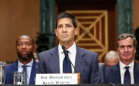 Warsh Advocates Reducing Fed Holdings in Chair Confirmation Hearing