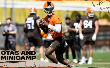 Deshaun Watson Gets First-Minicamp Look as Browns Open QB Competition