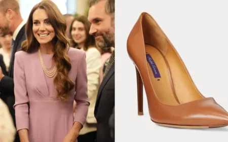 Kate Middleton Wears Ralph Lauren Pumps for Queen Elizabeth’s 100th Anniversary
