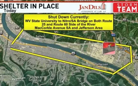 Catalyst Refiners Shelter in Place Order Triggers Road Closures in Institute