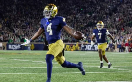 Giants Select Jeremiah Love and Francis Mauigoa in McShay’s Mock Draft 5.0