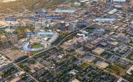 Kansas City Royals Reveal Downtown Ballpark Plan in Crown Center District