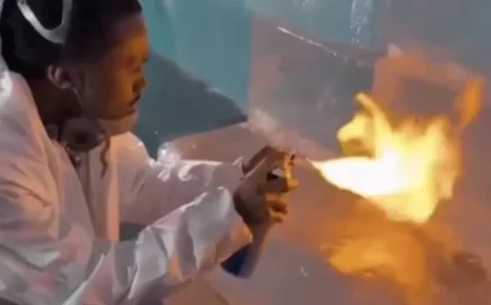 Toronto Police Halt Drake Fans Attacking Ice Structure