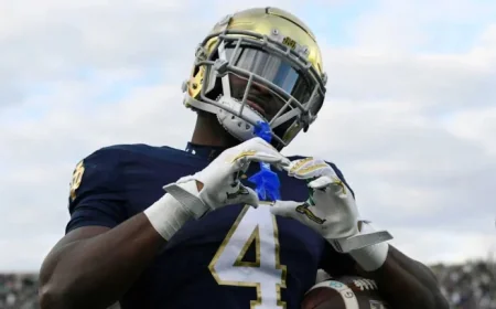 Jeremiyah Love Hits Top 3 in Zierlein’s 2026 NFL Mock Draft 4.0