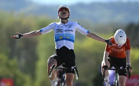 Demi Vollering Wins La Flèche Wallonne Femmes with Powerful Mur de Huy Finish