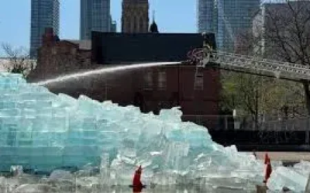 Drake Ice Block and the Safety Turn in Toronto