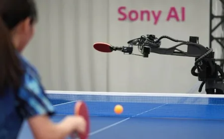 Sony’s Elite Ping-Pong Robot Defeats Top Players