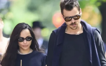 Zoe Kravitz and Harry Styles Spark Engagement Rumors with Ring Photos