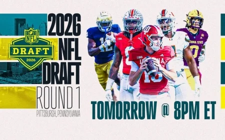 2026 NFL Draft Is Tonight: Start Time, Mock Draft Picks, and Everything to Know