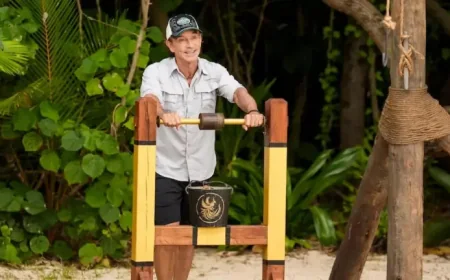 Jeff Probst Takes the Stage in 1st Survivor 50 Immunity Challenge Twist