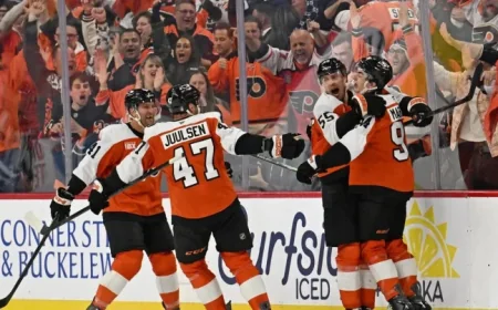 Flyers Dominate Penguins 5-2 in Philly’s Triumphant Playoff Return