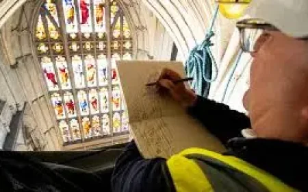 Westminster Abbey: 100ft scaffold reveals a rare view in an ‘exciting project’